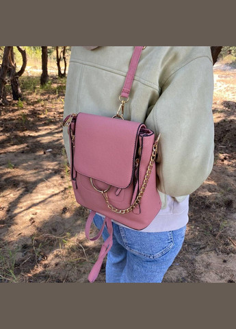 Якісний жіночий рюкзак сумка Рожевий(BRT) Brettani (336552065)