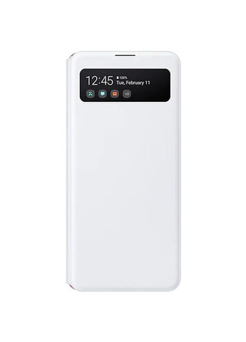Чохол-книжка S View Wallet Cover для Galaxy A41 SM-A415 White (EF-EA415PWEGRU) Samsung (341490133)
