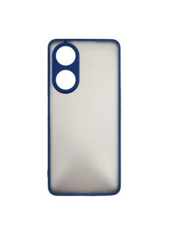Чехол для мобильного телефона Kit for OPPO A98 5G case + glass (Blue) (DG-KM-39) DENGOS Kit for OPPO A98 5G case + glass (Blue) (364549465)