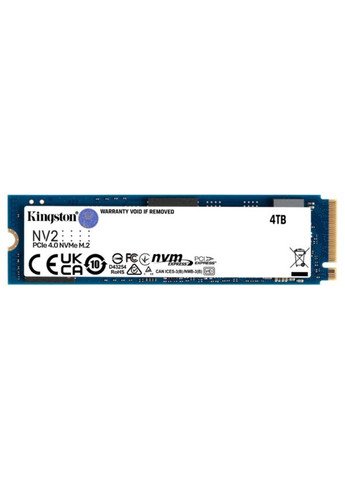 SSD накопичувач M.2 4TB PCIe 4.0 NV2 Kingston (277756316)