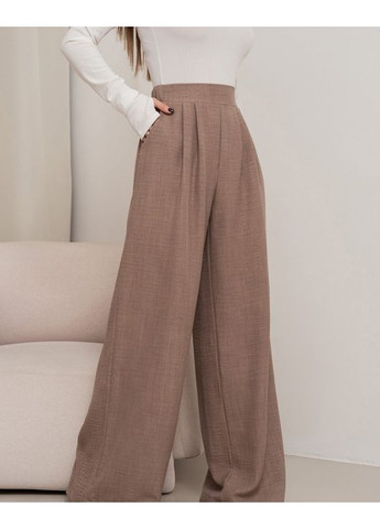 Льняні штани із защипами ISSA PLUS (278297215)