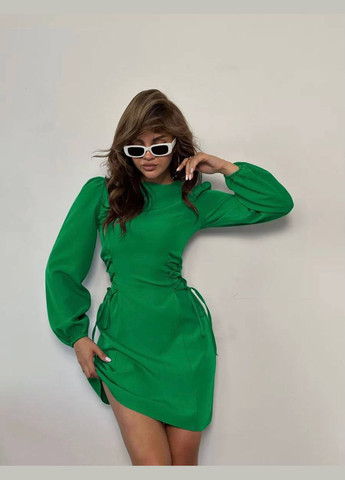 Зелена повсякденний, кежуал, коктейльна сукня No Brand