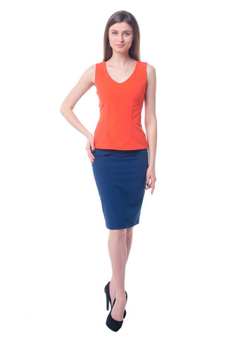 Жіноча спідниця зі складками з вузьким кроєм на молнії (ll140820063) LadyLike (333341386)