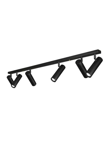 Світильник стельовий Telescope з повертними плафонами NL 22501-6 BK MSK Electric (399434806)