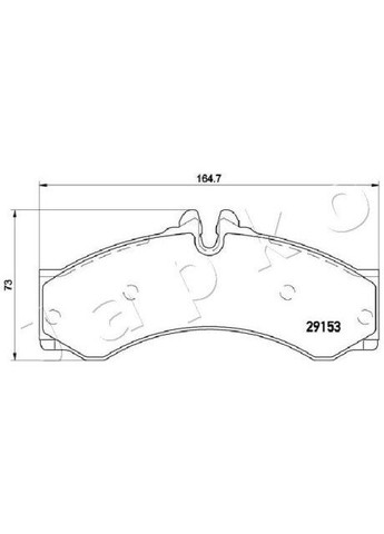 Колодка Japko (361942485)