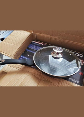 Качественная сковорода с антипригарным покрытием 26 см 1014-26-MRB сковорода для жарки с толстым дном Bohmann (316475813)