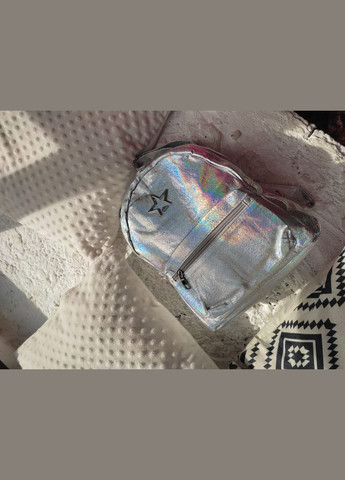 Сріблястий рюкзак для дівчинки No Brand (283296263)