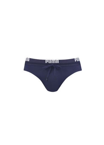 Мужские синие спортивные плавки swim men logo swim brief Puma