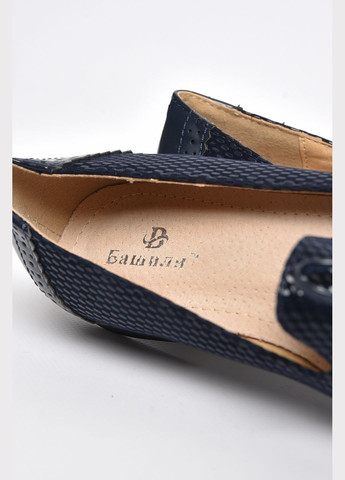 Темно-синие туфли для девочки темно-синего цвета Let's Shop