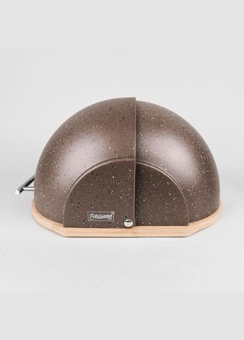 Хлібниця MR-1678-BR-BROWN 37,5х27,5х21 см коричнева Maestro (364499475)