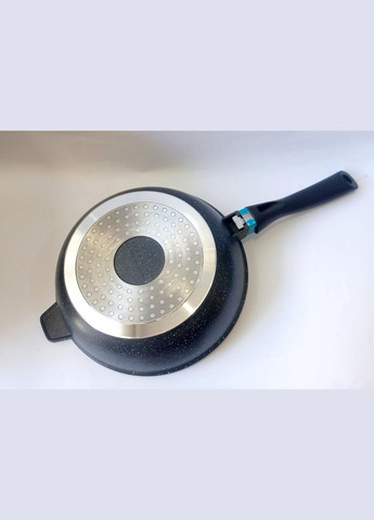 Сковорода глубокая EB3321 черная 24см Edenberg (300079112)