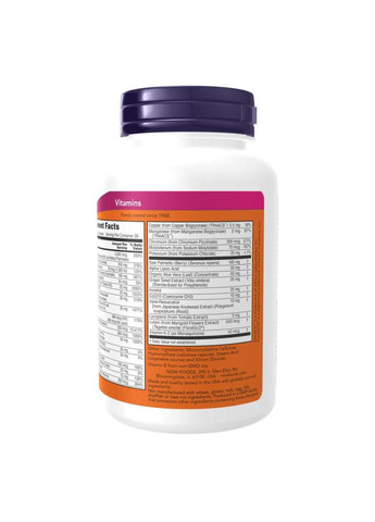 Вітаміни NOW ADAM MALE MULTI у м'яких капсулах №90 Now Foods (296785430)