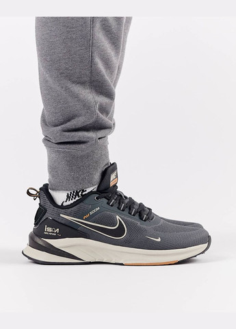 Темно-сірі Осінні кросівки чоловічі, вьетнам Nike Zoom Pegasus Dark Grey