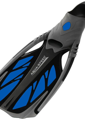Ласти INOX 5114 40-41 Синьо-чорний з сірим Aqua Speed (333957582)