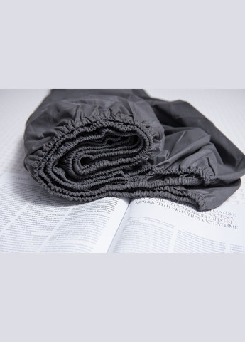 Простынь на резинке Бязь Gold Люкс 160х200х25 см (MS-850000554) Moon&Star Sweat Gray (295438910)