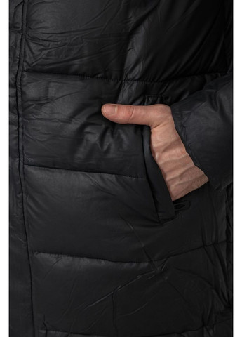 Чорна демісезонна куртка чоловіча зимова подовжена Sport Line