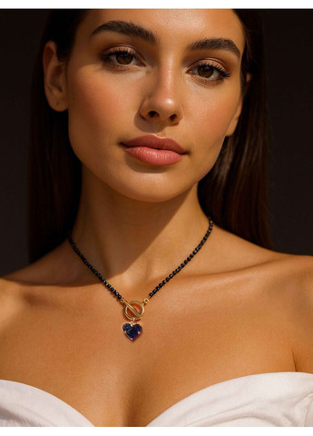 Кольє з синього авантюрина 5546 LeBijou (368559271)