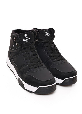 Черные кроссовки мужские NOVA SHOES