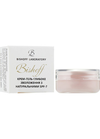 Крем-гель глибоке зволоження з натуральними SPF-7 фільтрами (пробник) 2.5ml (325155-25705) Bishoff (368602735)