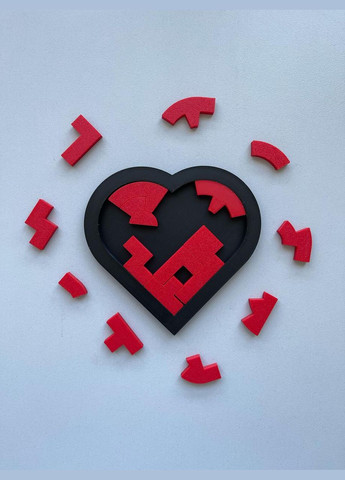 Головоломка-пазл «Серце» No Brand (364502627)