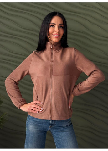 Флісова жіноча кофта на блискавці Fashion Girl Jacket (371919692)