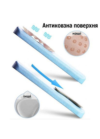 М'які вкладиші на п'яту у взуття для зменшення розміру та від натирання чорного кольору 8 мм 1859 No Brand (314710306)