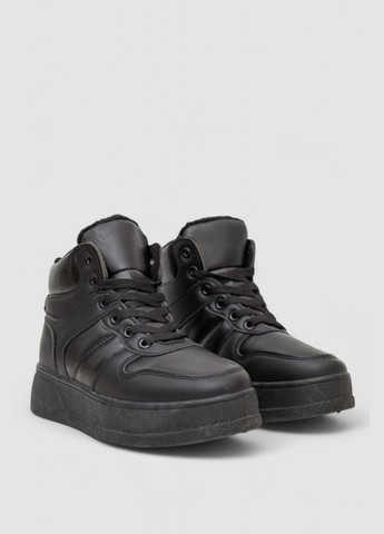 Кросівки жіночі зимові на хутрі, колір чорний, 248RQT12 Stilli чорні всесезони (313292776)