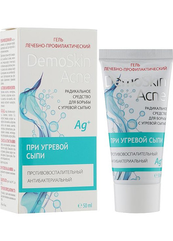 Гель лікувально-профілактичний для обличчя 50ml (976721-5827) Demoskin (369559899)