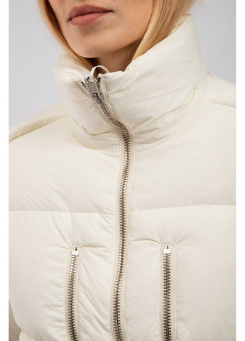 Молочний зимній Пуховик Moncler