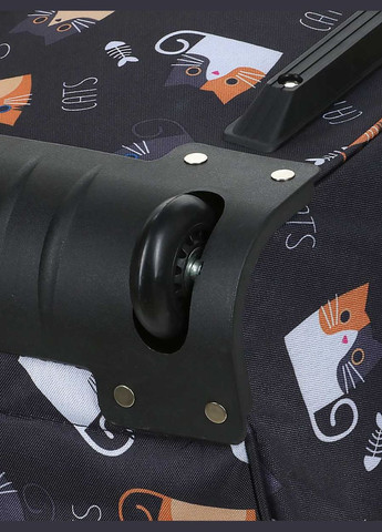 Сумка на колёсах средняя М коты 65x32x32см/66л/2.1кг/ 891-65 WORLDLINE (324802307)