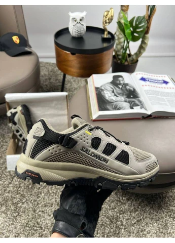 Бежевые кроссовки beige black (размер ) No Brand Tech Amphib 5