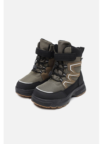 Зимние термосапоги для мальчика цвет хаки cb-00279567 Yuki