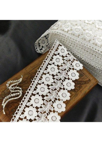 Мереживо макраме 7.5 см (20 м) Колір - Білий (25-F1375E1-1) Plus-plus (352743381)