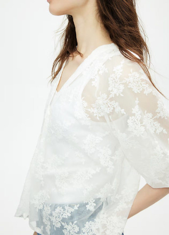 Белая блузка H&M