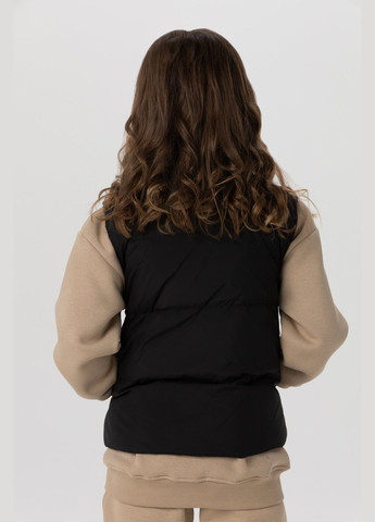 Жилет однотонный для девочки B-179 116 см Черный (2000989907275D) shop (2000989907275) XZKAMI (265528150)