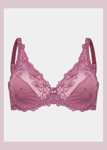 Пудровый бюстгальтер diva uf розовый 70d Hunkemoller