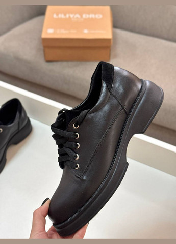 Prellesta Туфлі чорний з натуральна шкіра, україна — (337503701)