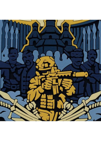 ПВХ Патч (шеврон) "Запорожье" (1038) Dobroznak (367723964)