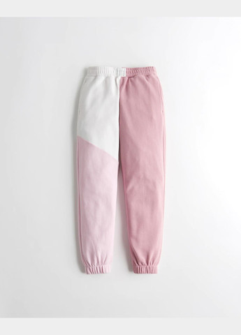 Розовые демисезонные брюки Hollister