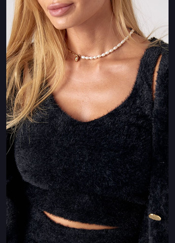 Женский костюм-тройка с альпаки Lurex (301765964)