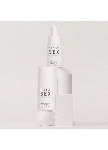 Масло для орального секса Slow Sex Oral Sex Oil CBD (15 мл) Bijoux Indiscrets (367723552)