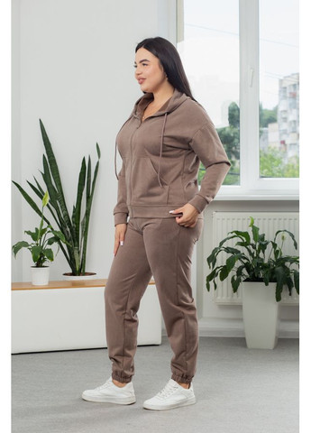 Костюм жіночий замшевий повсякденний 25.1417 58( ) Світло коричневий AKSAN (361149285)