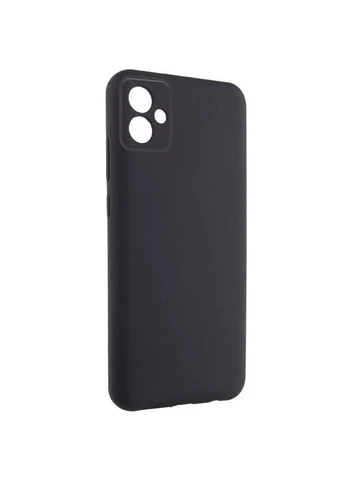 Чехол накладка Liquid Silk Full Camera для Samsung Galaxy A06 TPU чорний No Brand (403002909)
