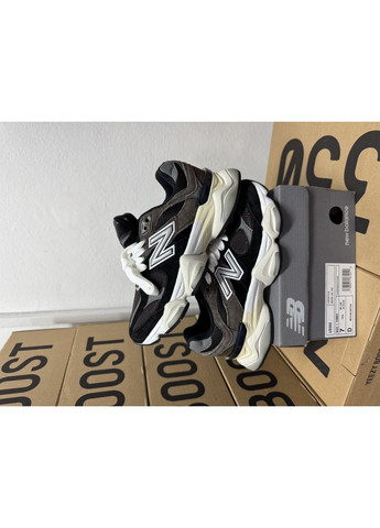 Графітові всесезонні кросівки 9060 black brown New Balance