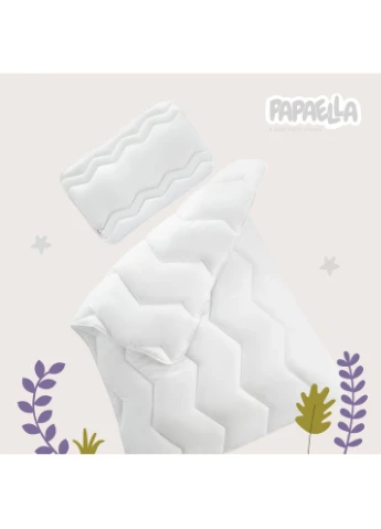 Подушка детская Comfort ТМ PAPAELLA 40х60 см зигзаг/белое IDEIA (394556518)