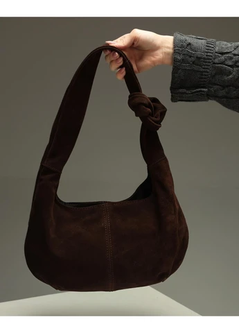 Сумка жіноча з натуральної замші No Brand (401459931)