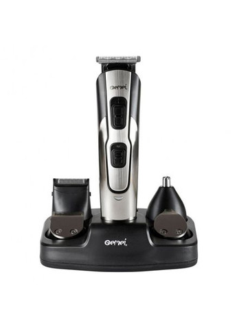 Машинка для стрижки 10в1 GM-592, тример для бороди, триммер бездротової. Колір: чорний Gemei (364665055)