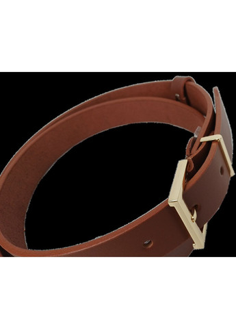 Шкіряний жіночий ремінь, Україна коричневий, ширина 3 см Skipper (369960187)