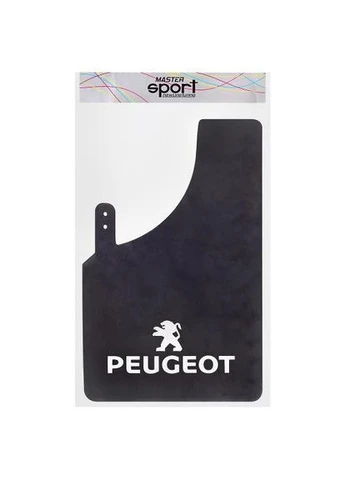 Бризковики "Sport Master" XL 230*375 PEUGEOT універсальні гумові (2 шт.) No Brand (315605801)