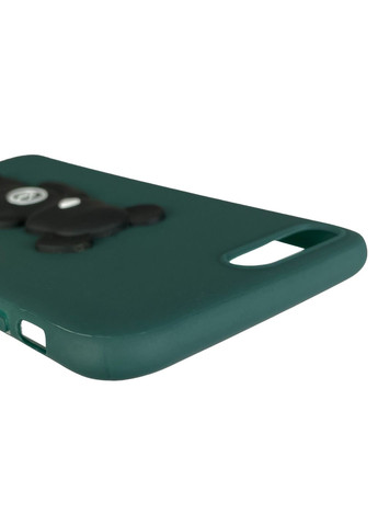 Чохол для iPhone 7 Plus дитячий з ведмедиком на айфон 7 плюс темно-зелений Apple (366388037)